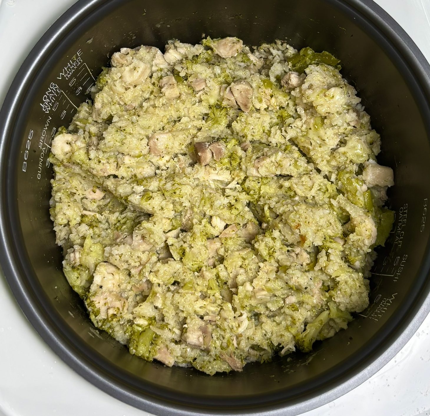 Creamy Chicken Broccoli Ranch Rice Cooker Meal